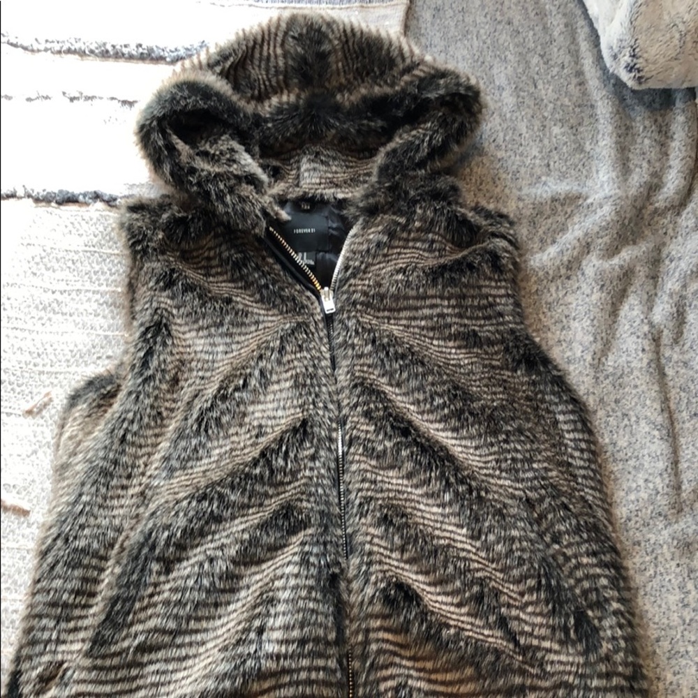 faux Fur Vest
